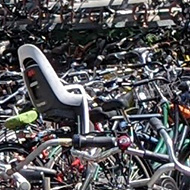 Bicycle park in Holland