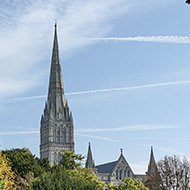 Photo including Salisbury Cathedral and Arundells.