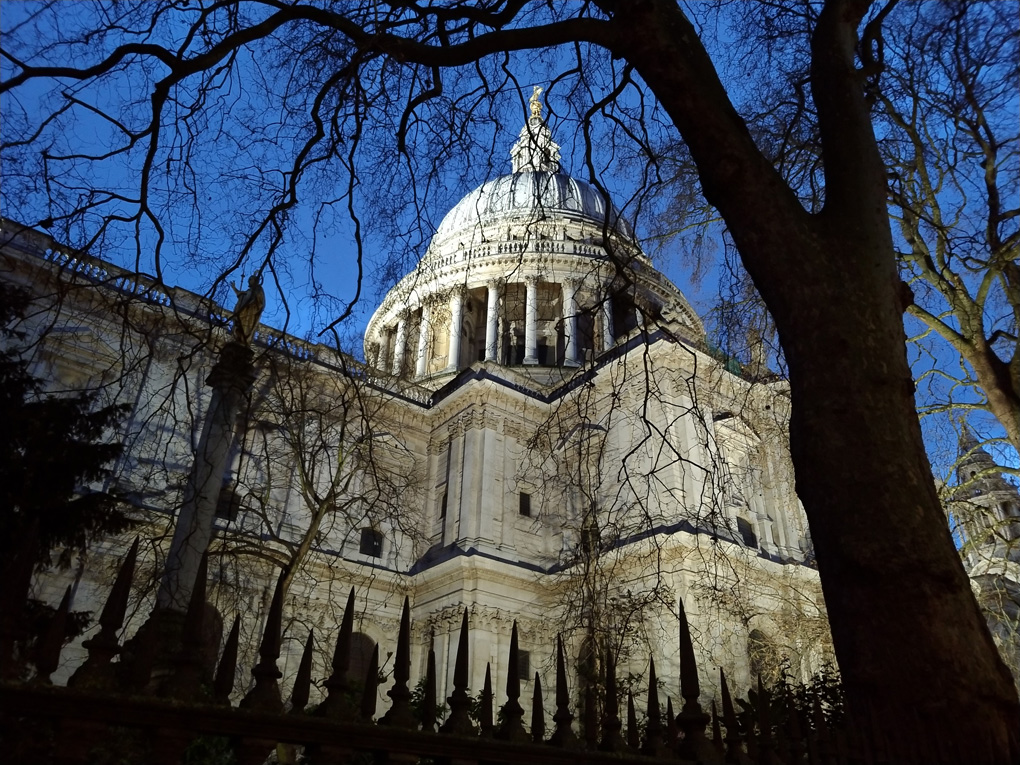 A peek at St Paul's