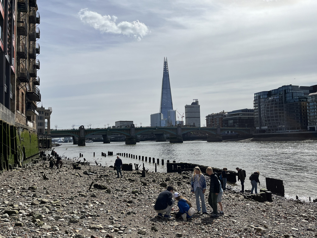 Mudlarking