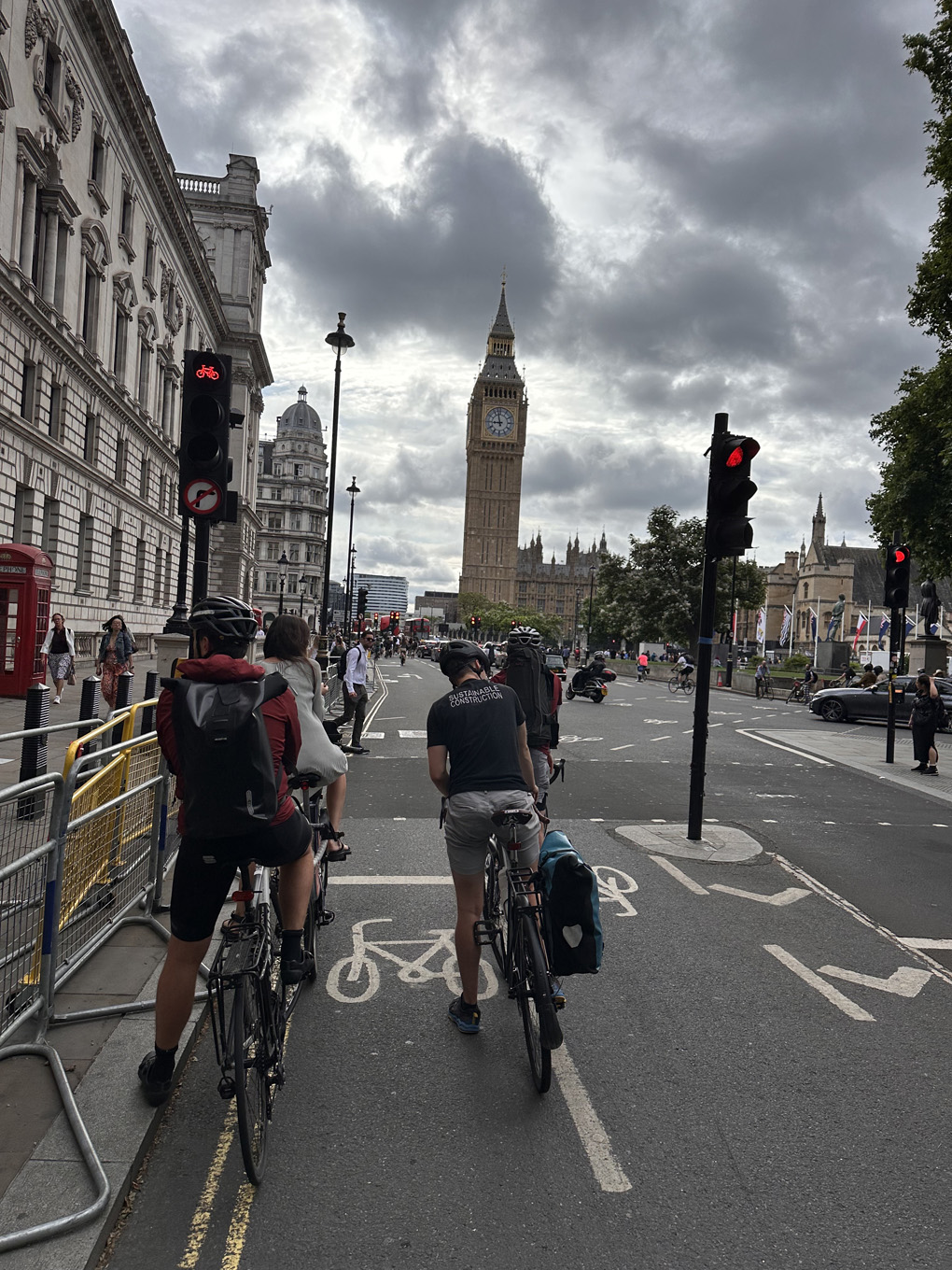 Big Ben from a bike