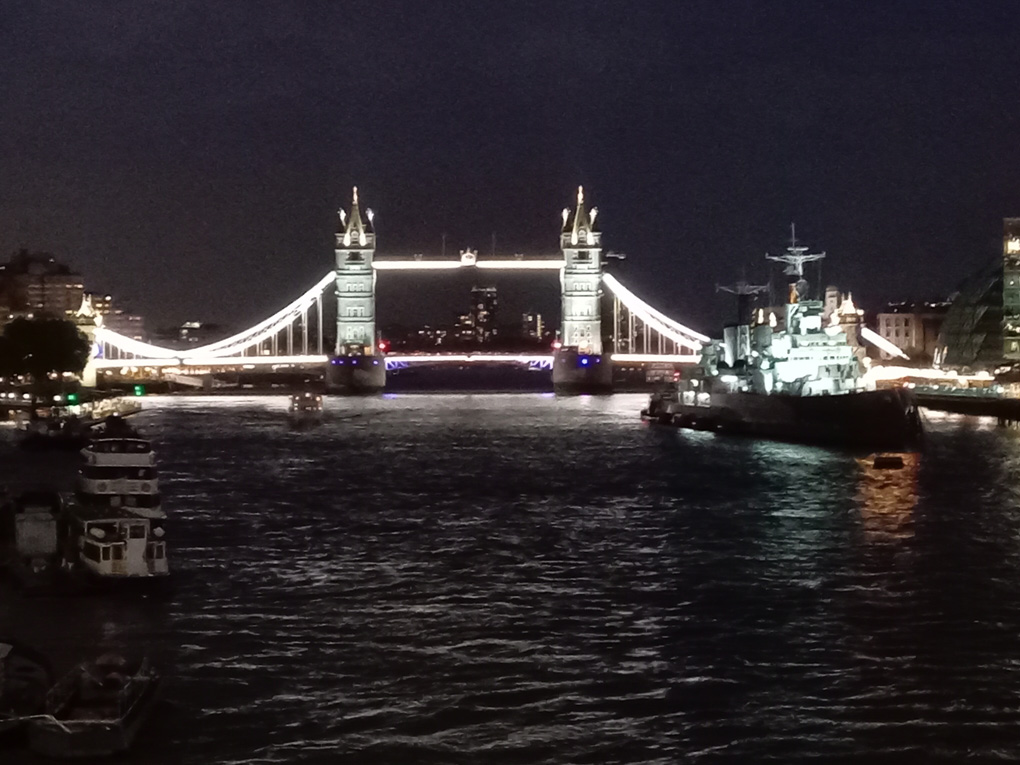 Tower Bridge shining