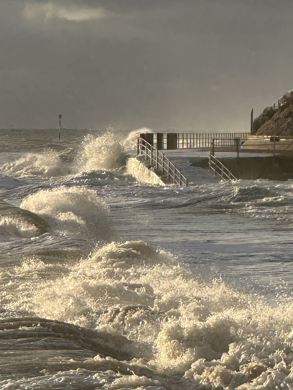 High tide Broadstairs