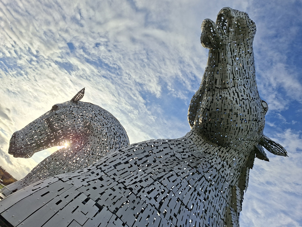 Kelpies statue
