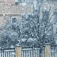 Winter snow in Spring