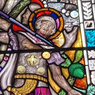 Stained glass window
