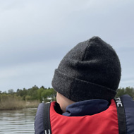 Child kayaking