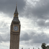 Big Ben from a bike