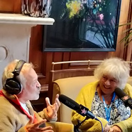 Graham Norton chats to Miriam Margolyes in Edinburgh