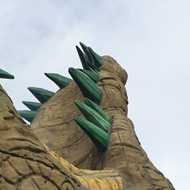 Picture of the Croc-Drop ride at Chessington World of Adventures