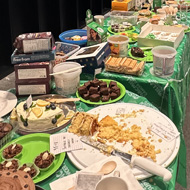 A load of cakes for Macmillan Coffee Morning.
