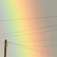 Vivid sea rainbow Broadstairs