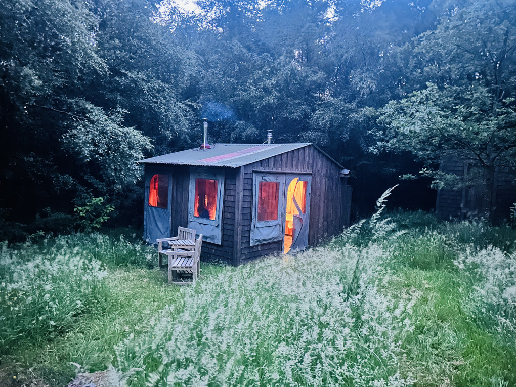 A late evening picture of a cabin in the Lake District. Staying in a forest at the foot of the Cumbrian Fells, managed to capture this snap late in the evening as the sun faded and the moon rose. The contrast of the long grass outside and the candle lights through the windows of the cabin looked great. A welcome respite from the stifling heat wave we’d been having in the south that week.