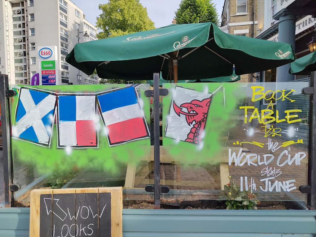 Pub flags