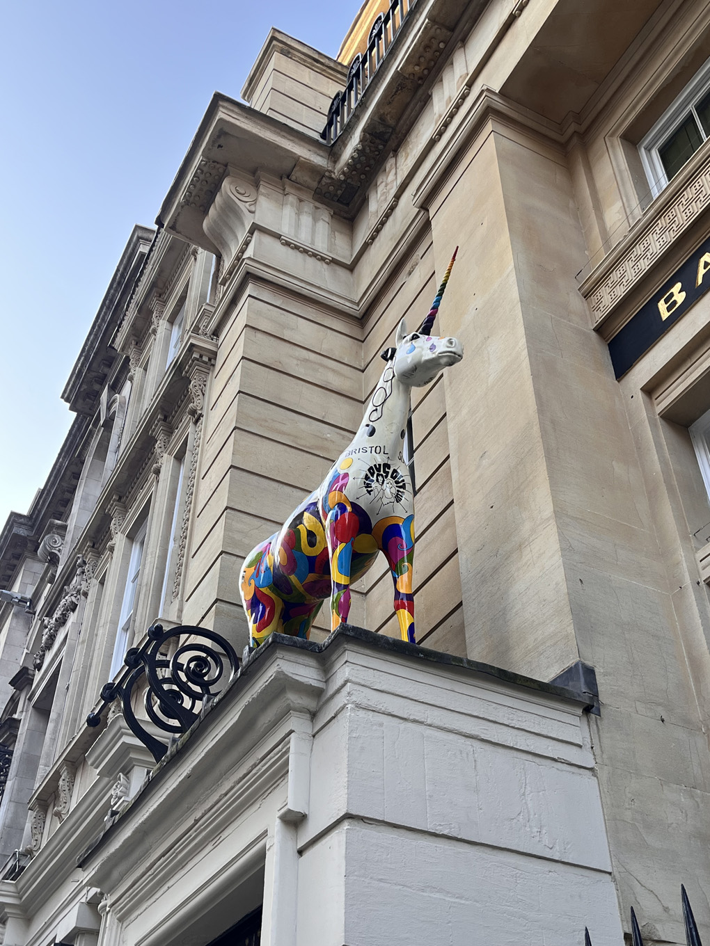 A rainbow unicorn