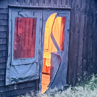 A late evening picture of a cabin in the Lake District. Staying in a forest at the foot of the Cumbrian Fells, managed to capture this snap late in the evening as the sun faded and the moon rose. The contrast of the long grass outside and the candle lights through the windows of the cabin looked great. A welcome respite from the stifling heat wave we’d been having in the south that week.