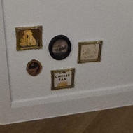 Wall decorations at skirting board height